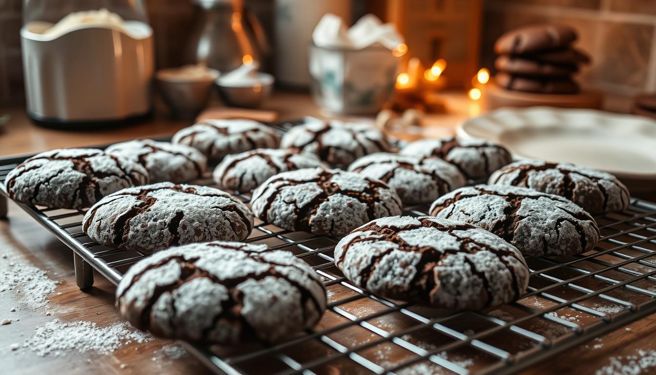 Chocolate Crinkle Cookies Recipe