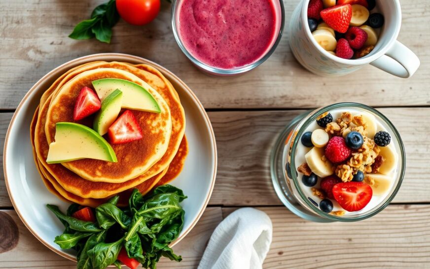 Egg-free vegan breakfast Options