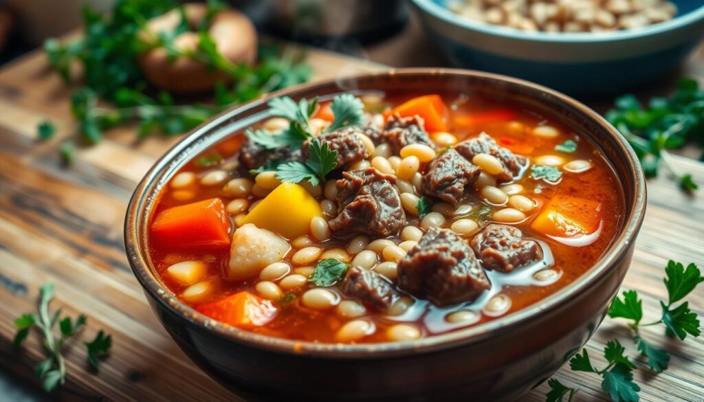 easy beef and barley soup