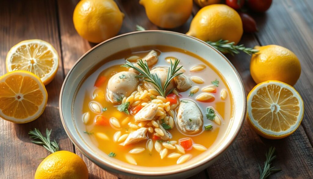 easy lemon chicken soup