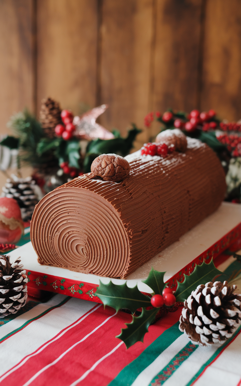 10 Stunning Chocolate Yule Log Cakes to Elevate Your Christmas Celebration