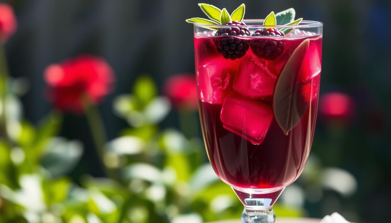 Blackberry Sage Mocktail