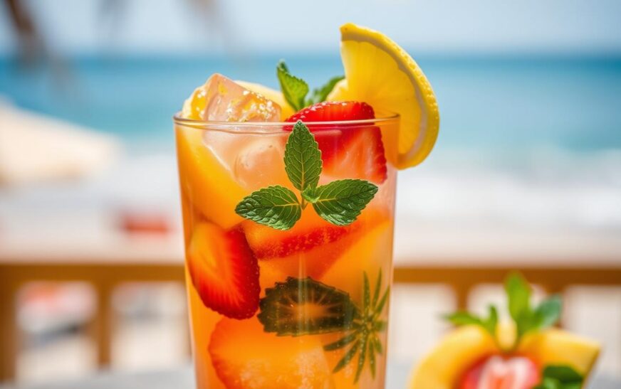 Fruit Punch Mocktail