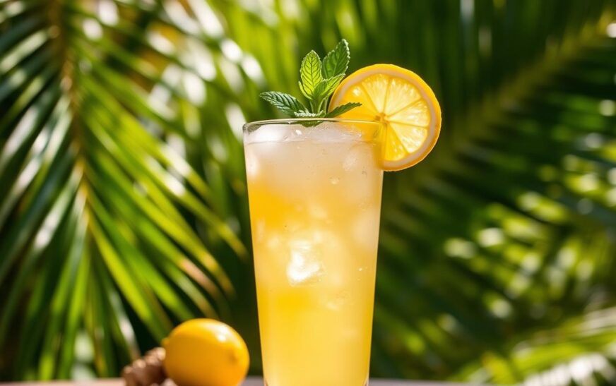 Ginger Lemon Mocktail