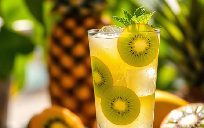 Kiwi Cooler Mocktail