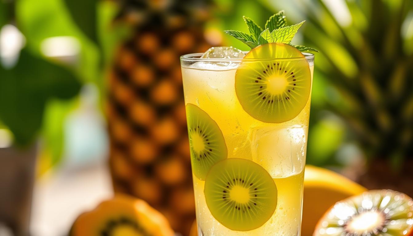 Kiwi Cooler Mocktail