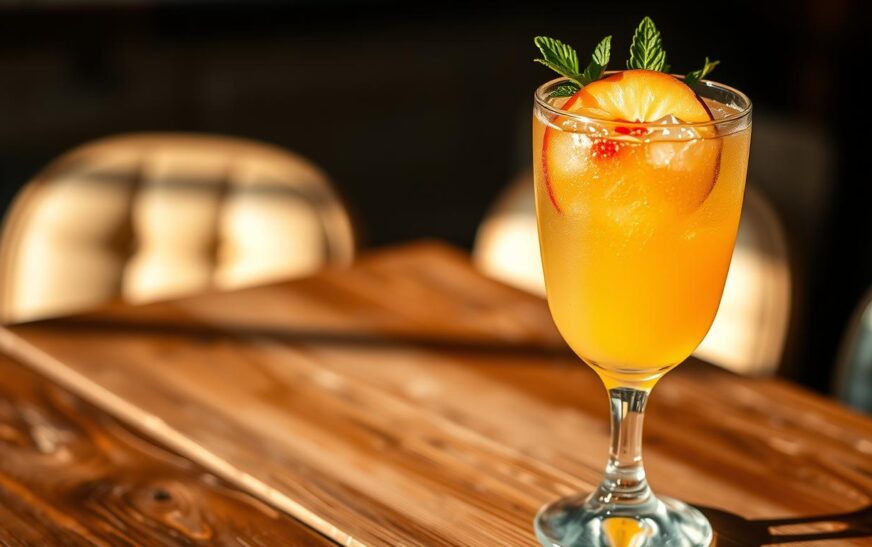 Virgin Bellini Mocktail