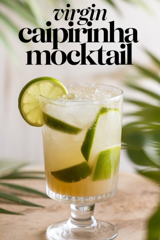 Virgin Caipirinha Mocktail