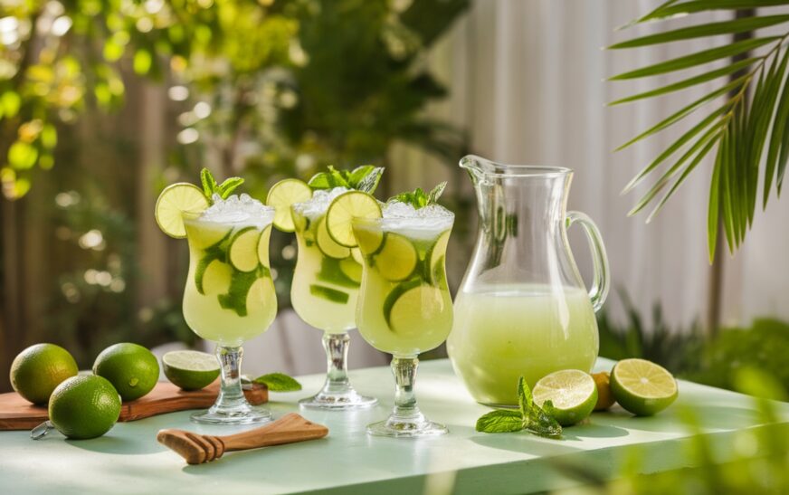 Virgin Caipirinha Mocktail