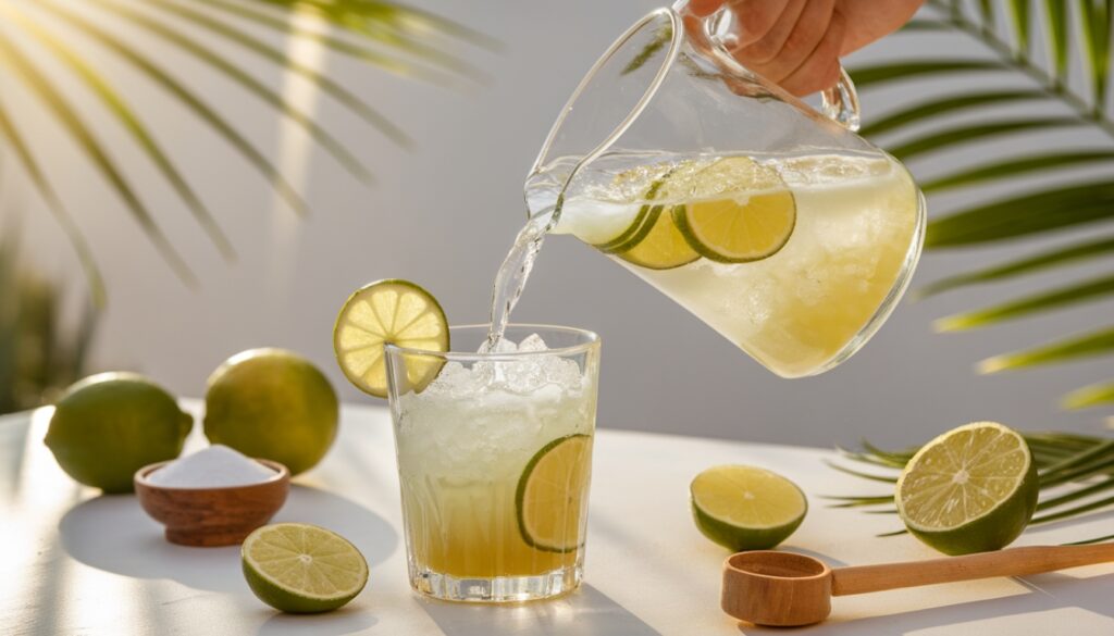 Virgin Caipirinha Mocktail