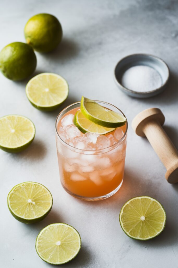 Virgin Caipirinha Mocktail