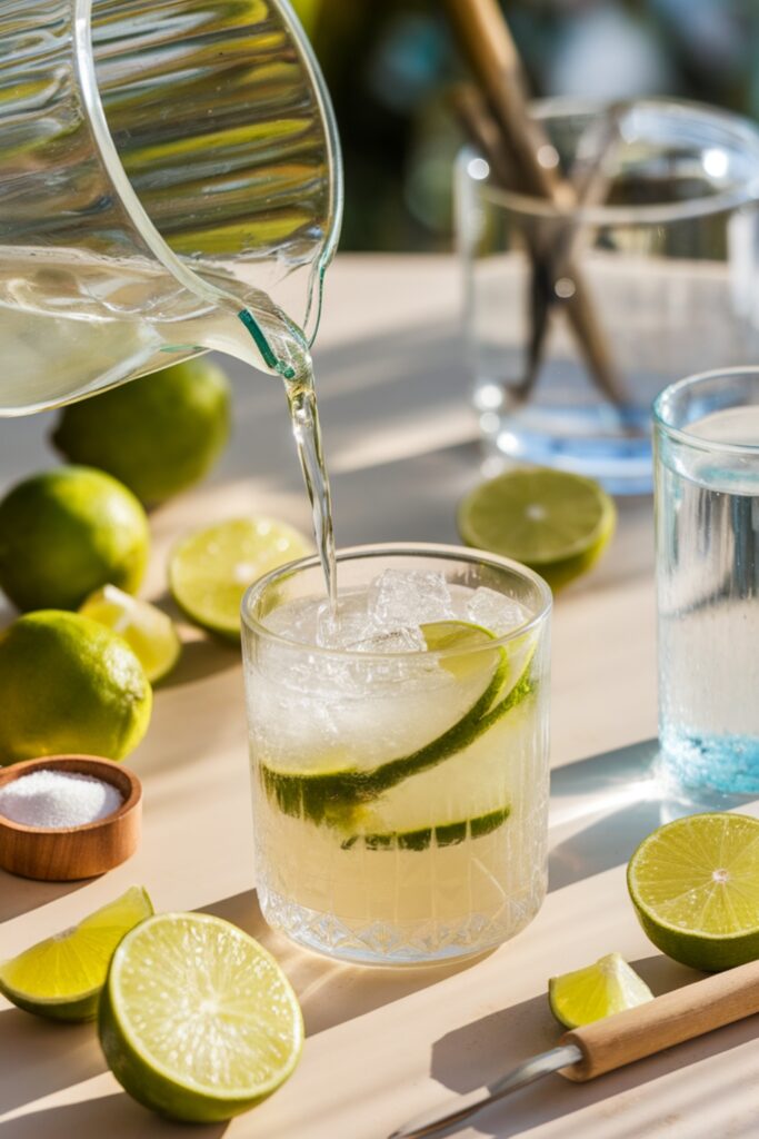 Virgin Caipirinha Mocktail