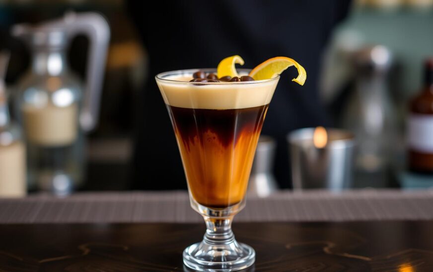 Virgin Espresso Mocktini Mocktail