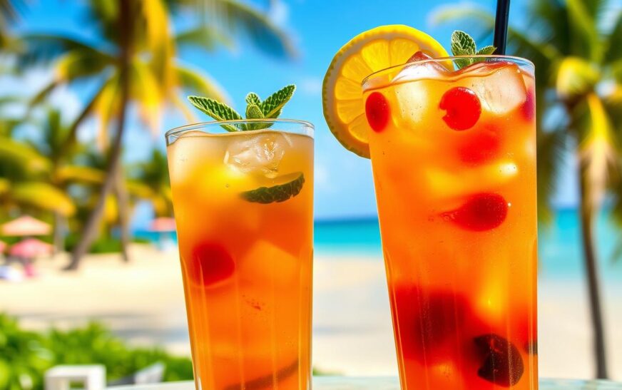 Virgin Long Island Iced Tea Mocktail (tea-based)