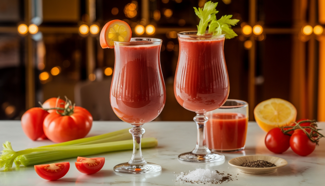 Virgin Mary Mocktail (non-alcoholic Bloody Mary)