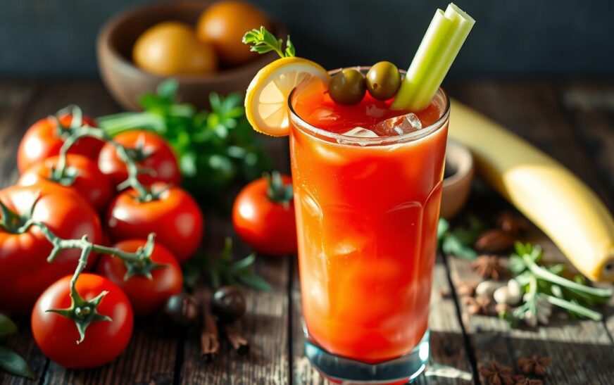 Virgin Mary Mocktail (non-alcoholic Bloody Mary)