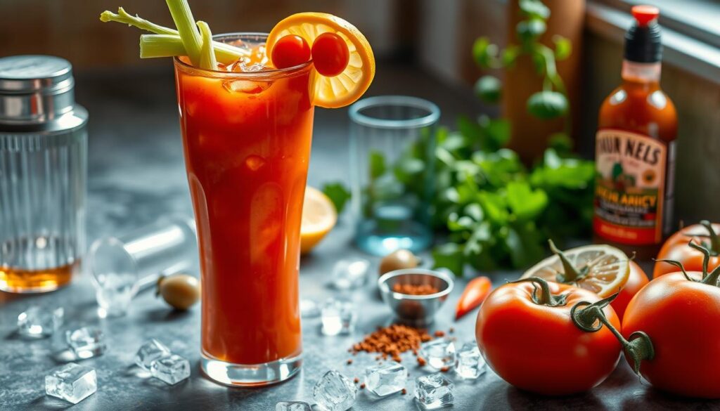 Virgin Mary Mocktail preparation guide