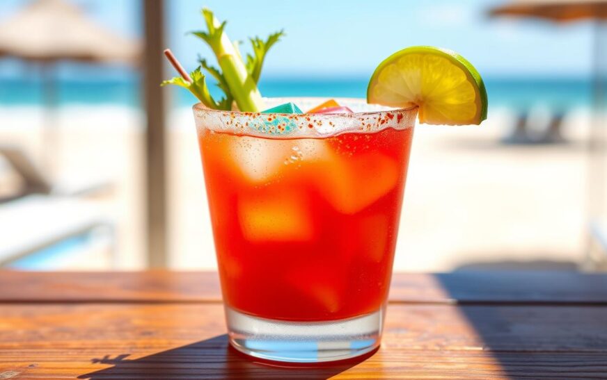 Virgin Michelada Mocktail