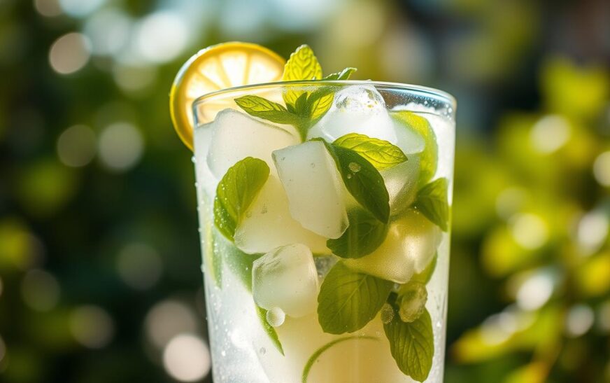 Virgin Mint Julep Mocktail