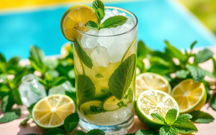 Virgin Mojito Mocktail