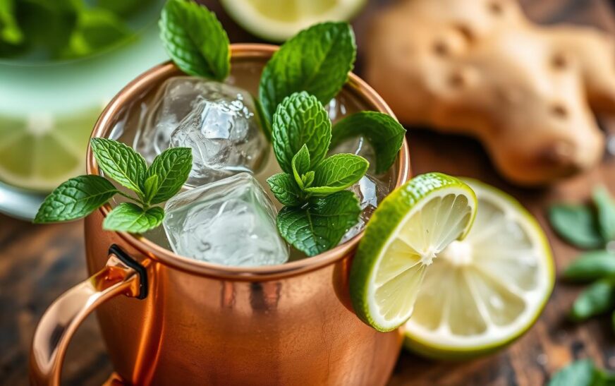 Virgin Moscow Mule Mocktail