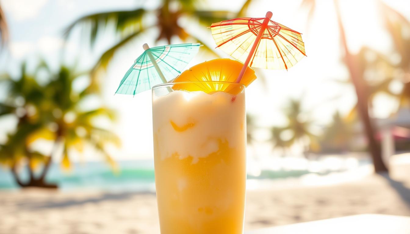 Virgin Piña Colada Mocktail