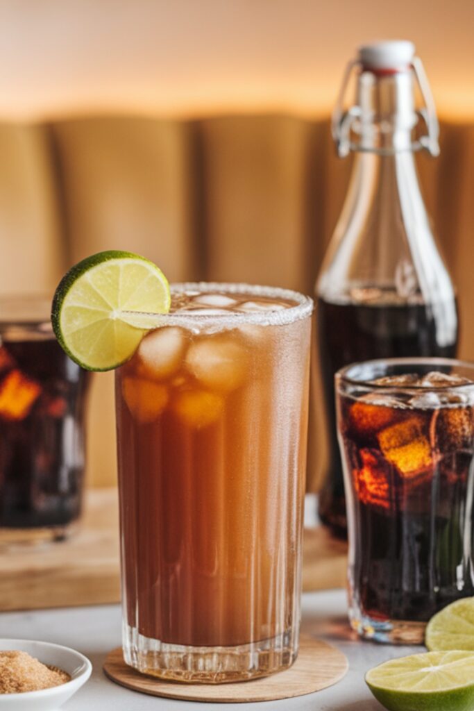 Virgin Cuba Libre Mocktail (Cola + Lime)