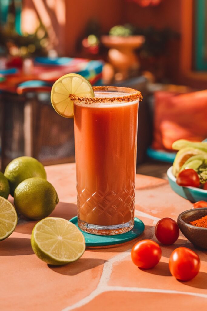 Virgin Michelada Mocktail