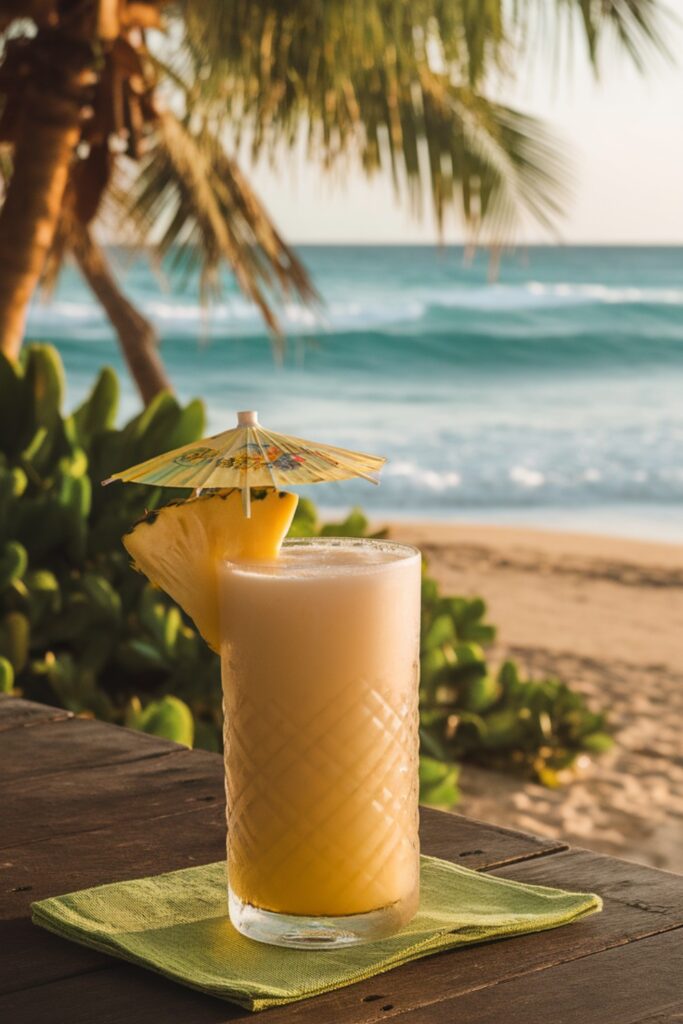 Virgin Piña Colada Mocktail