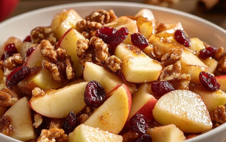 Fall-Inspired Apple Cinnamon Crunch Salad Recipe