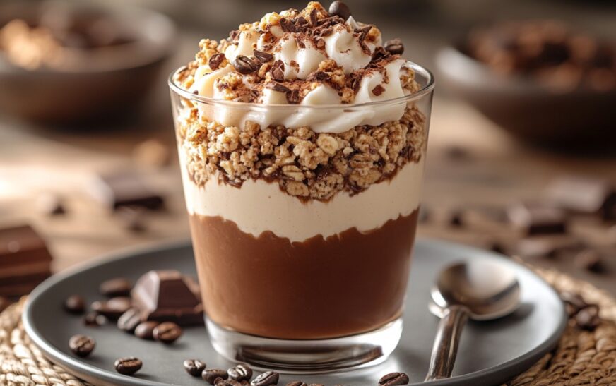 Delicious Mocha Coffee Yogurt Parfait Recipe